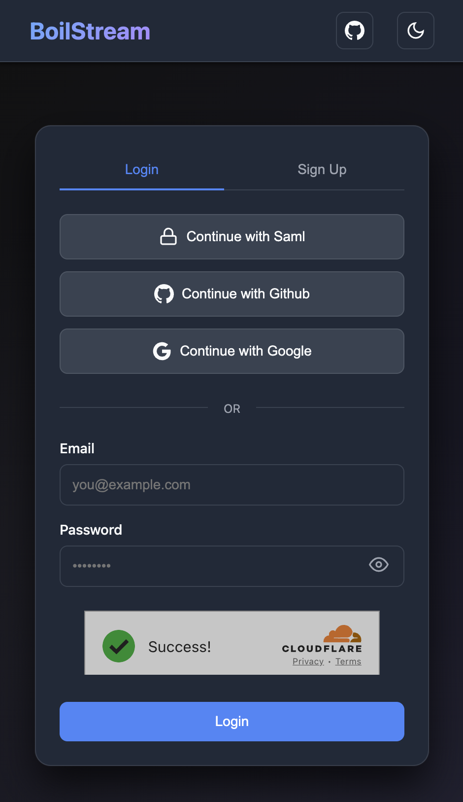 PostgreSQL Web Auth Login